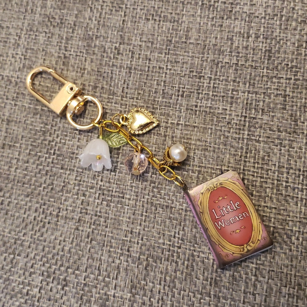 Little Women Book Bag Charm